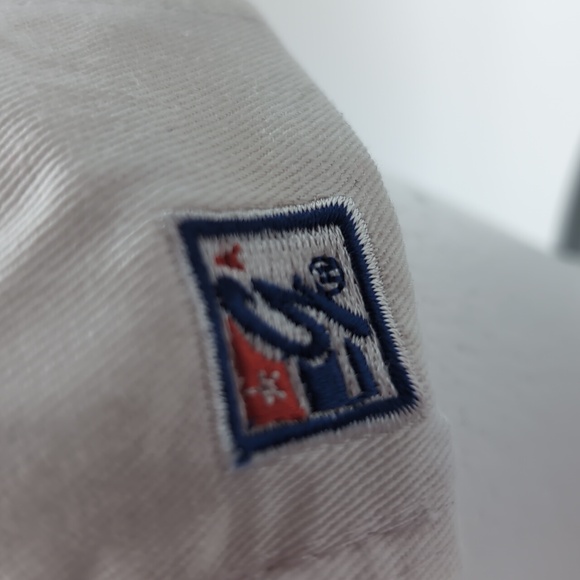 The Game| NWT Vintage MLB Washington Capitals White Sports Cap Snap Back - Picture 4 of 11